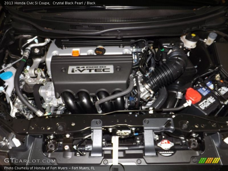 Crystal Black Pearl / Black 2013 Honda Civic Si Coupe
