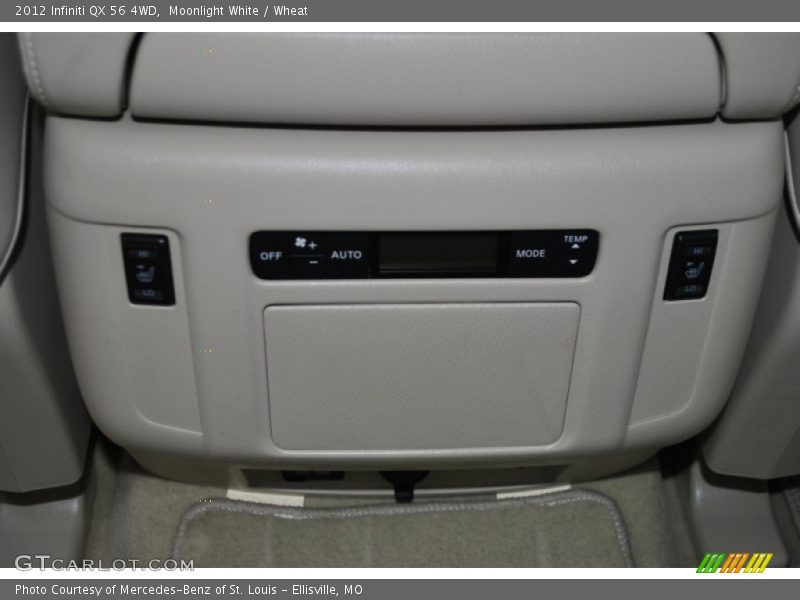 Moonlight White / Wheat 2012 Infiniti QX 56 4WD