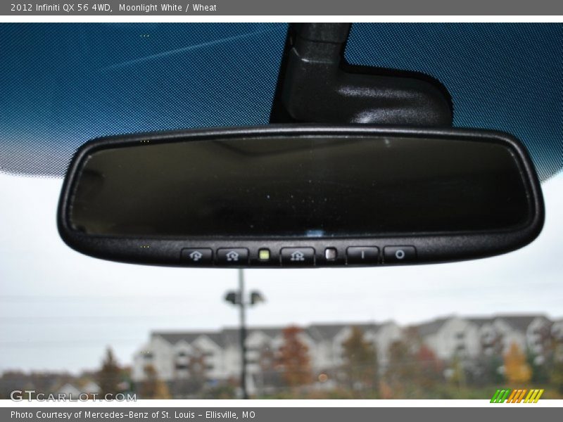 Moonlight White / Wheat 2012 Infiniti QX 56 4WD