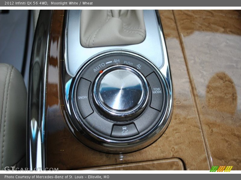 Moonlight White / Wheat 2012 Infiniti QX 56 4WD