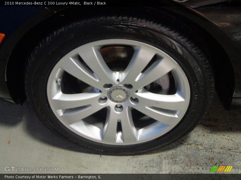 Black / Black 2010 Mercedes-Benz C 300 Luxury 4Matic