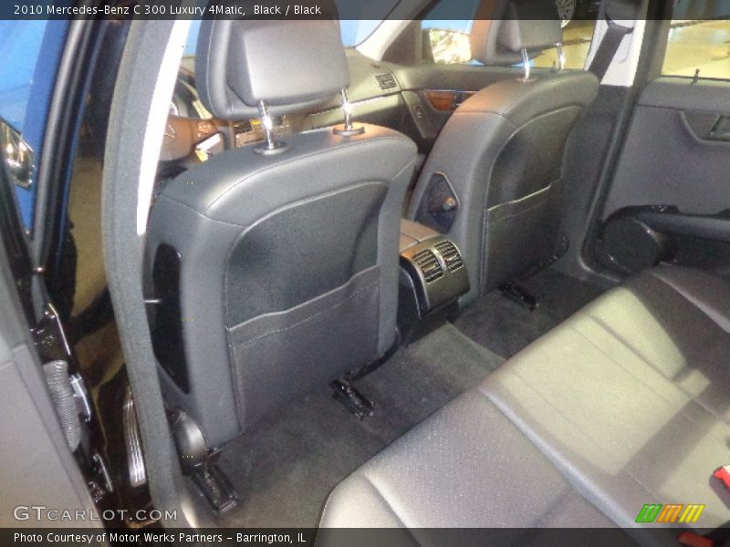 Black / Black 2010 Mercedes-Benz C 300 Luxury 4Matic