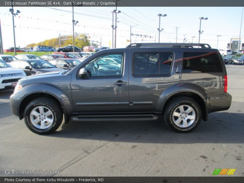 Dark Slate Metallic / Graphite 2010 Nissan Pathfinder SE 4x4