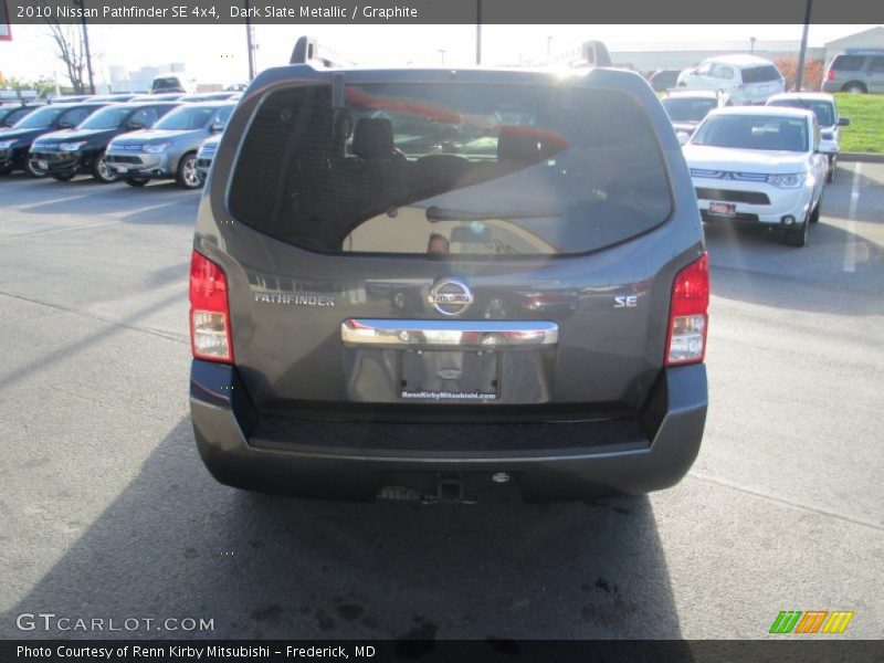 Dark Slate Metallic / Graphite 2010 Nissan Pathfinder SE 4x4