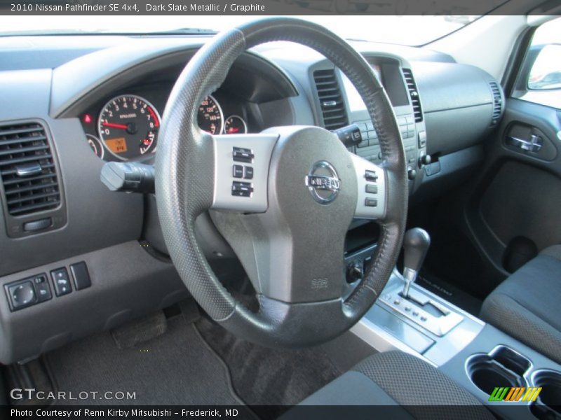 Dark Slate Metallic / Graphite 2010 Nissan Pathfinder SE 4x4