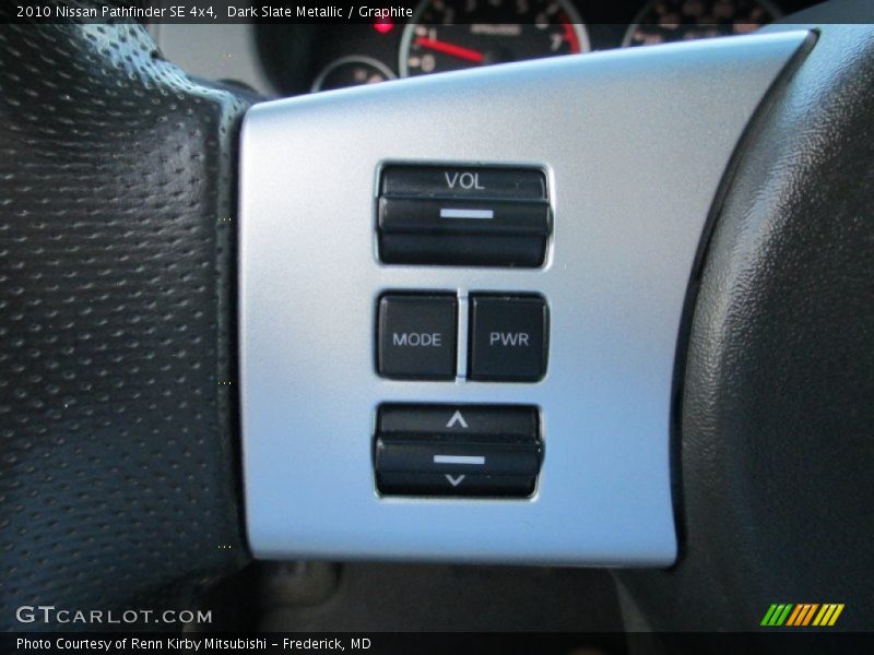 Dark Slate Metallic / Graphite 2010 Nissan Pathfinder SE 4x4