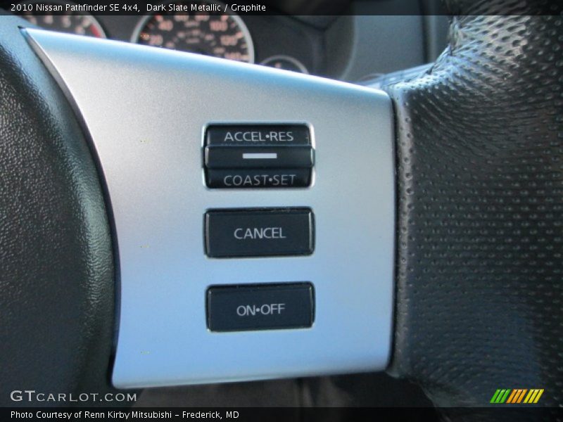 Dark Slate Metallic / Graphite 2010 Nissan Pathfinder SE 4x4
