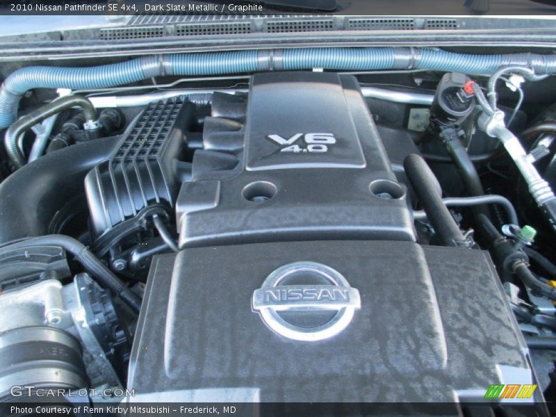 Dark Slate Metallic / Graphite 2010 Nissan Pathfinder SE 4x4