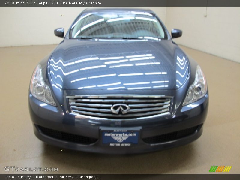 Blue Slate Metallic / Graphite 2008 Infiniti G 37 Coupe