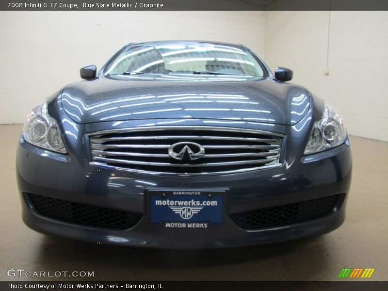 Blue Slate Metallic / Graphite 2008 Infiniti G 37 Coupe