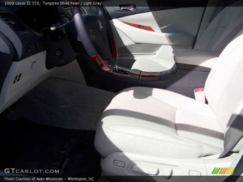 Tungsten Silver Pearl / Light Gray 2009 Lexus ES 350