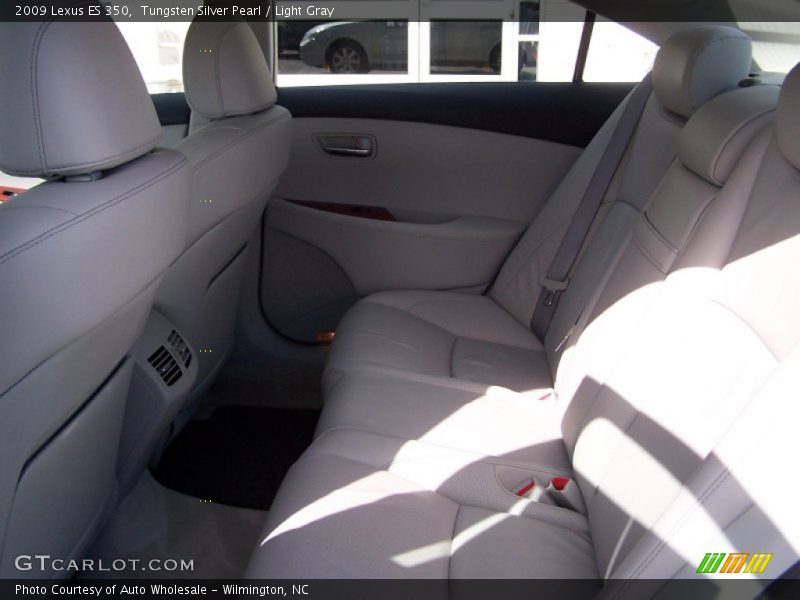 Tungsten Silver Pearl / Light Gray 2009 Lexus ES 350