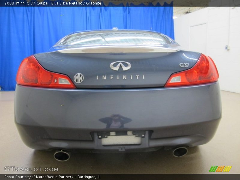 Blue Slate Metallic / Graphite 2008 Infiniti G 37 Coupe
