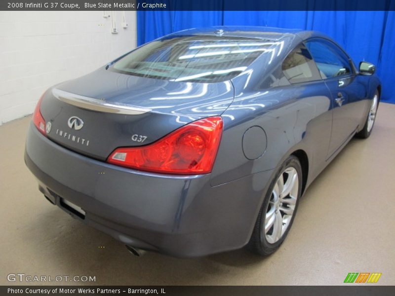 Blue Slate Metallic / Graphite 2008 Infiniti G 37 Coupe