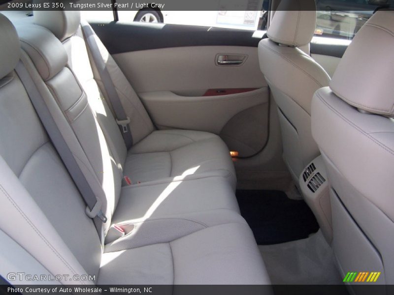 Tungsten Silver Pearl / Light Gray 2009 Lexus ES 350