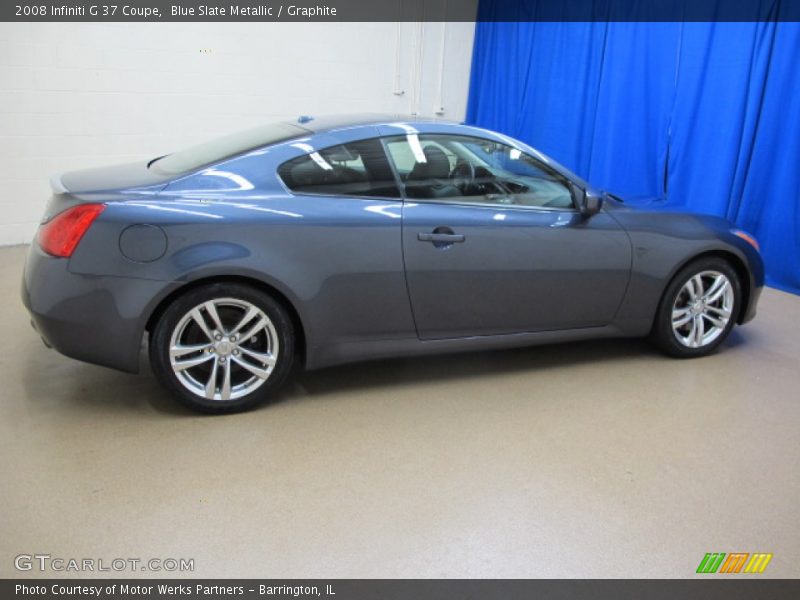Blue Slate Metallic / Graphite 2008 Infiniti G 37 Coupe