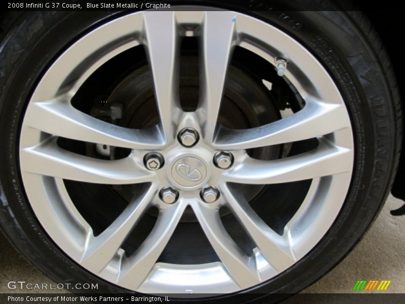 Blue Slate Metallic / Graphite 2008 Infiniti G 37 Coupe