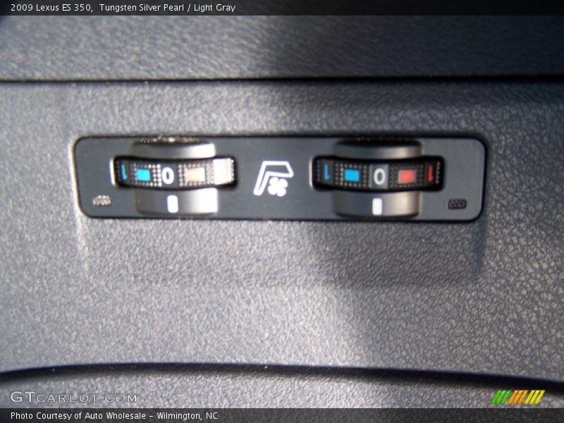 Tungsten Silver Pearl / Light Gray 2009 Lexus ES 350