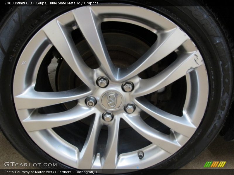 Blue Slate Metallic / Graphite 2008 Infiniti G 37 Coupe