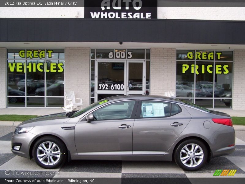 Satin Metal / Gray 2012 Kia Optima EX