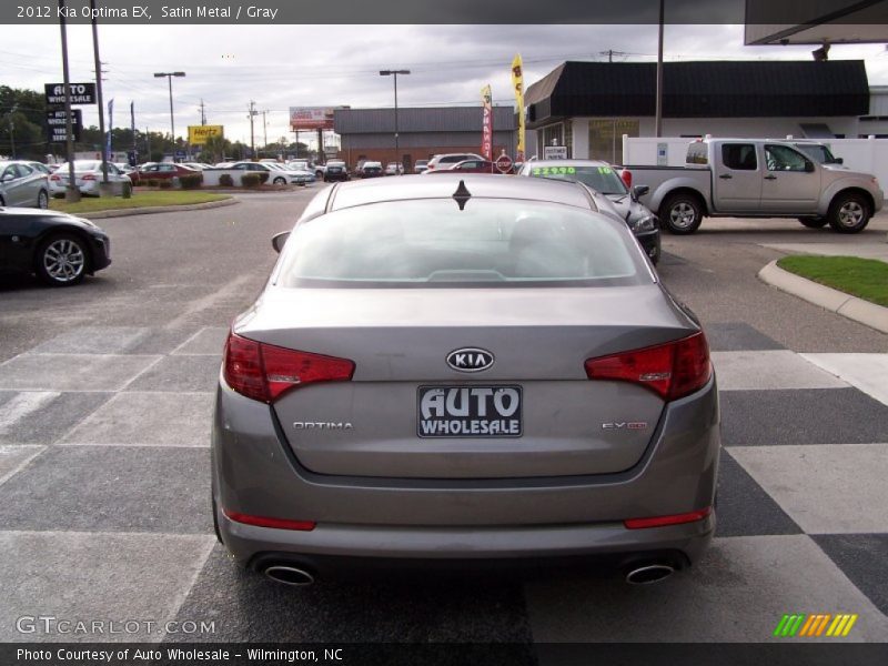 Satin Metal / Gray 2012 Kia Optima EX
