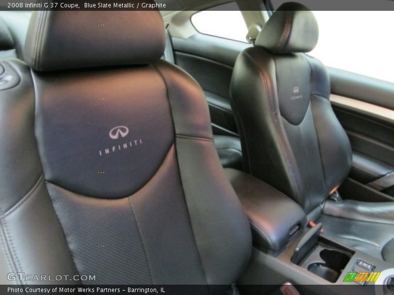 Blue Slate Metallic / Graphite 2008 Infiniti G 37 Coupe