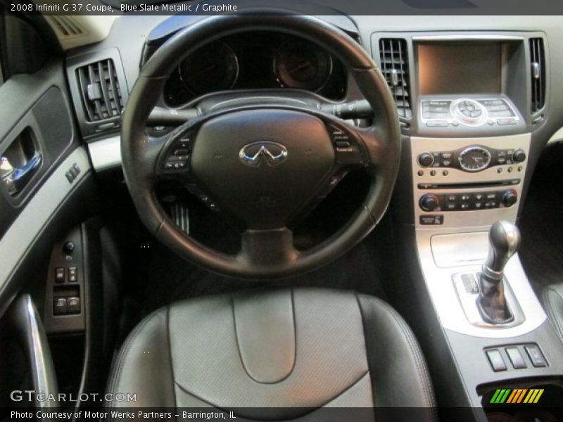 Blue Slate Metallic / Graphite 2008 Infiniti G 37 Coupe