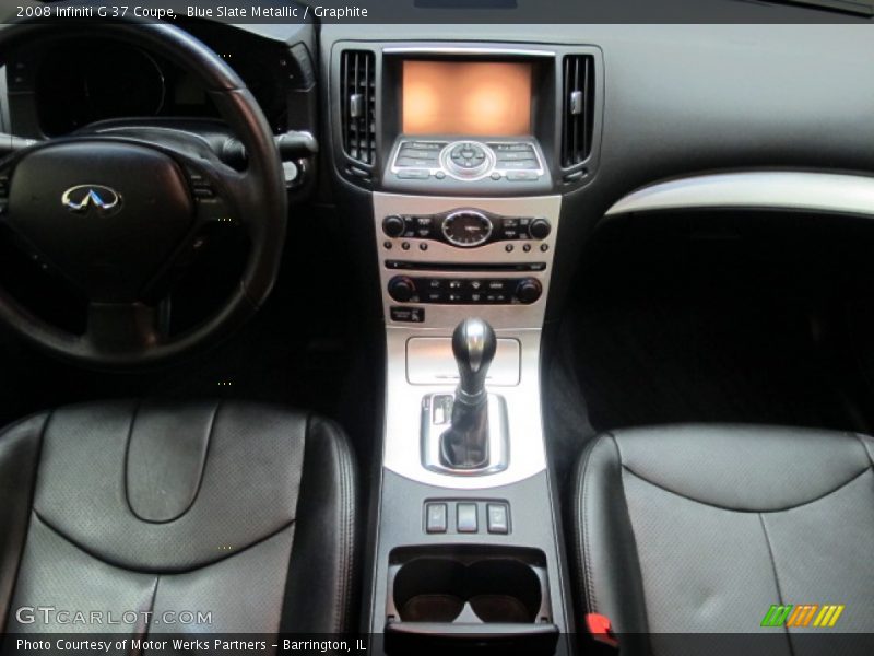 Blue Slate Metallic / Graphite 2008 Infiniti G 37 Coupe