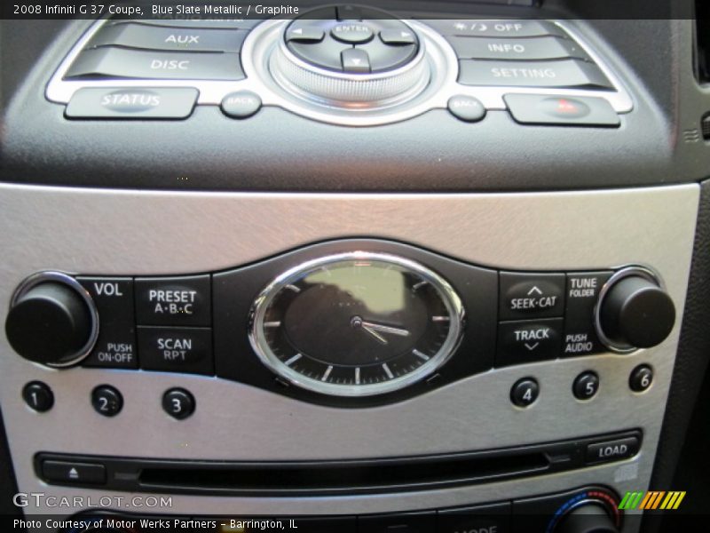 Blue Slate Metallic / Graphite 2008 Infiniti G 37 Coupe