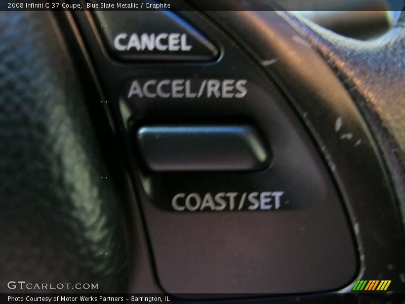 Blue Slate Metallic / Graphite 2008 Infiniti G 37 Coupe