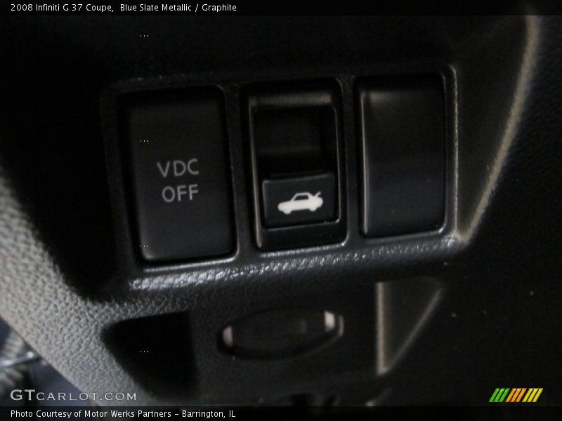 Blue Slate Metallic / Graphite 2008 Infiniti G 37 Coupe