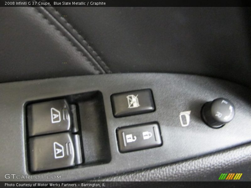 Blue Slate Metallic / Graphite 2008 Infiniti G 37 Coupe