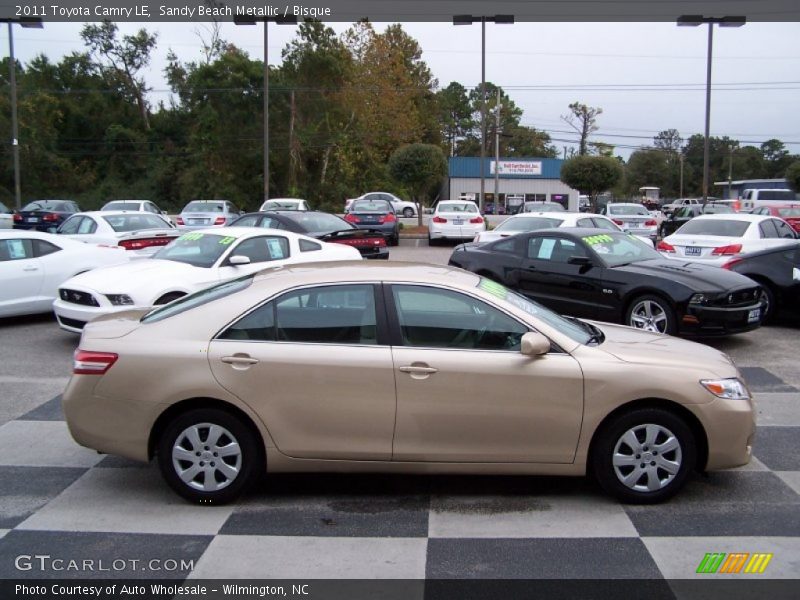 Sandy Beach Metallic / Bisque 2011 Toyota Camry LE