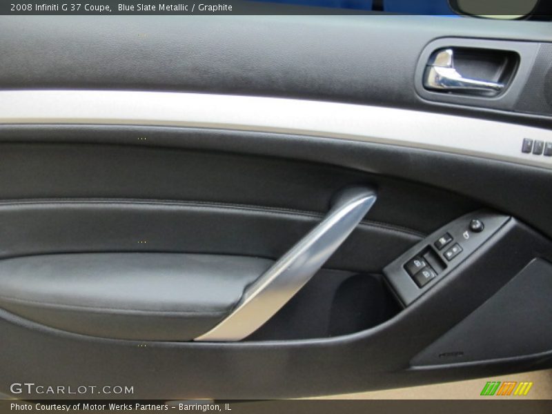Blue Slate Metallic / Graphite 2008 Infiniti G 37 Coupe
