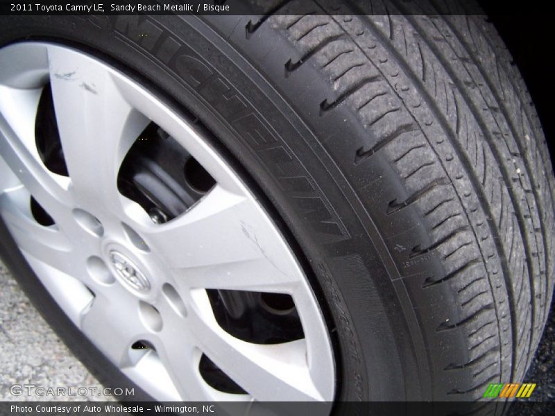 Sandy Beach Metallic / Bisque 2011 Toyota Camry LE