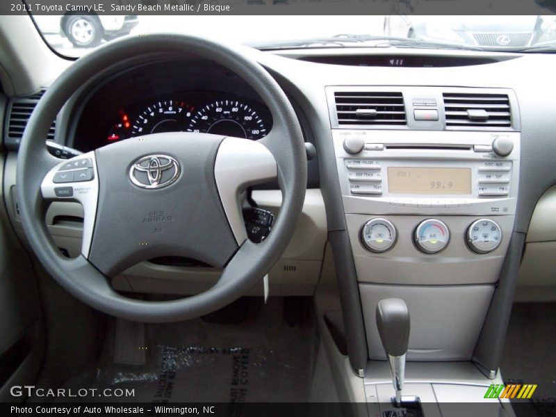 Sandy Beach Metallic / Bisque 2011 Toyota Camry LE
