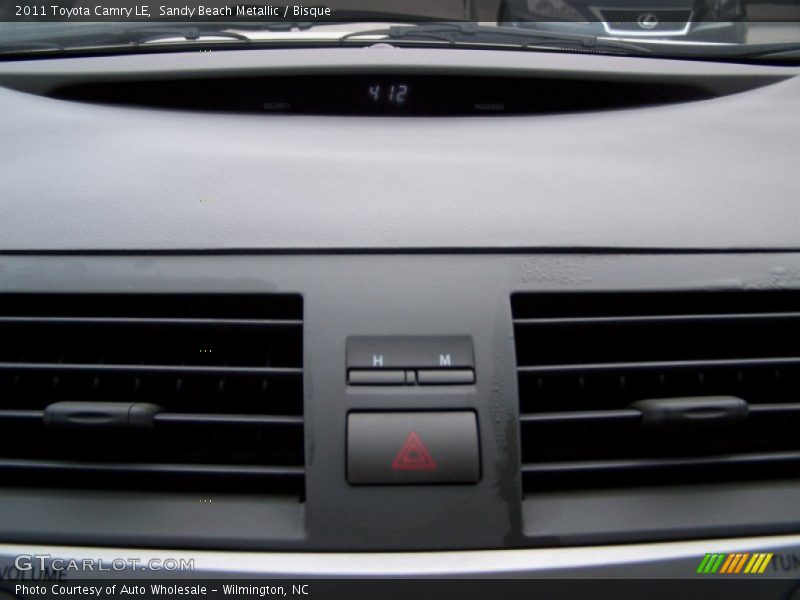 Sandy Beach Metallic / Bisque 2011 Toyota Camry LE