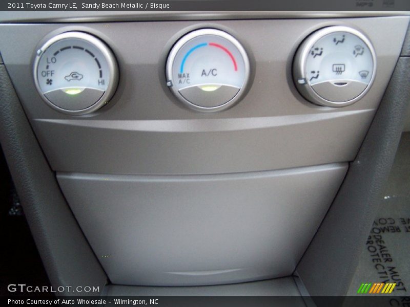 Sandy Beach Metallic / Bisque 2011 Toyota Camry LE