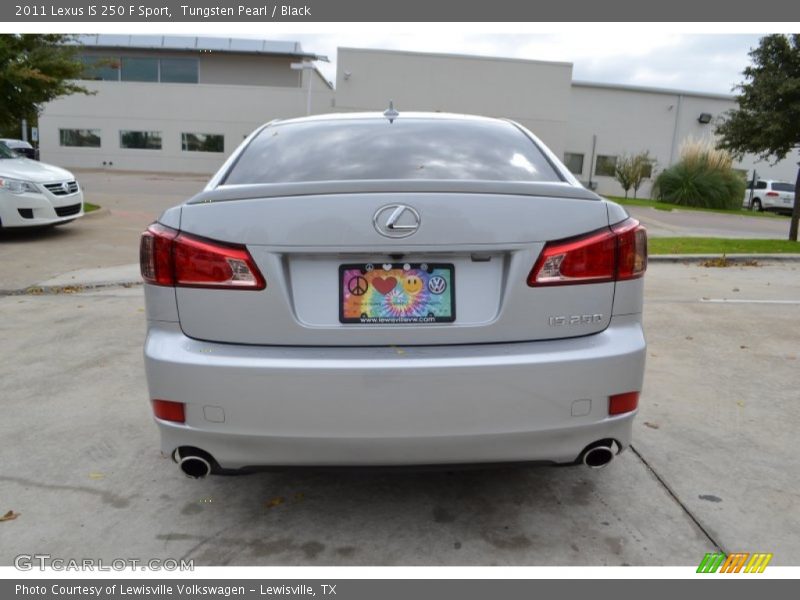 Tungsten Pearl / Black 2011 Lexus IS 250 F Sport