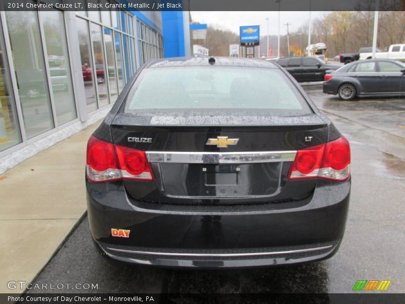 Black Granite Metallic / Jet Black 2014 Chevrolet Cruze LT