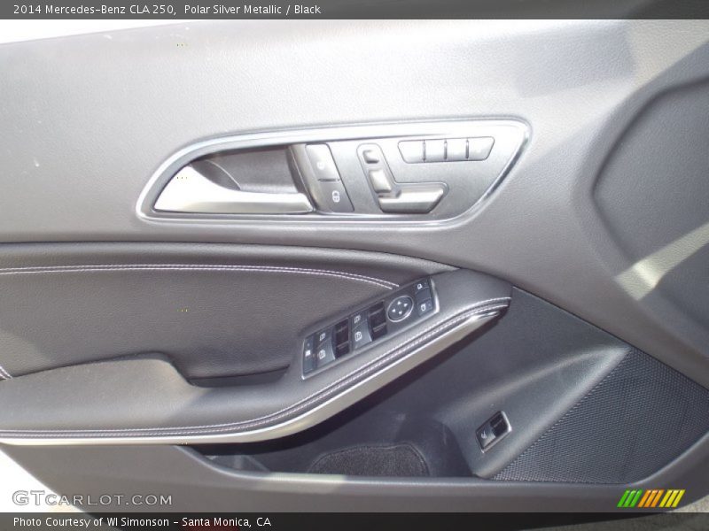 Polar Silver Metallic / Black 2014 Mercedes-Benz CLA 250