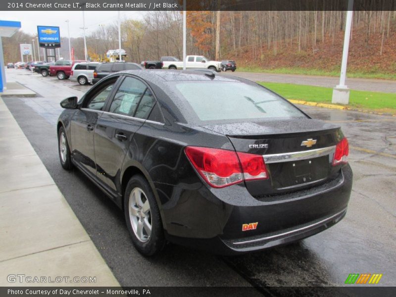 Black Granite Metallic / Jet Black 2014 Chevrolet Cruze LT