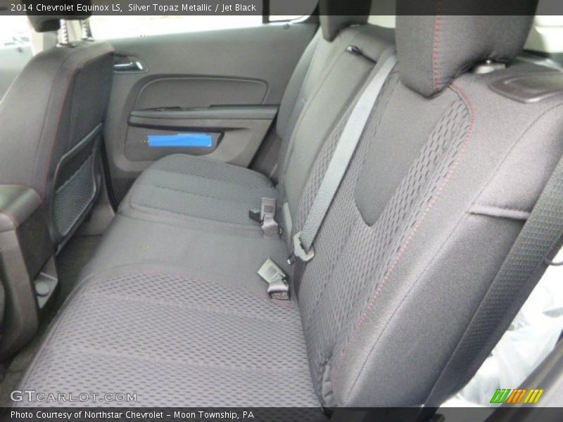 Silver Topaz Metallic / Jet Black 2014 Chevrolet Equinox LS
