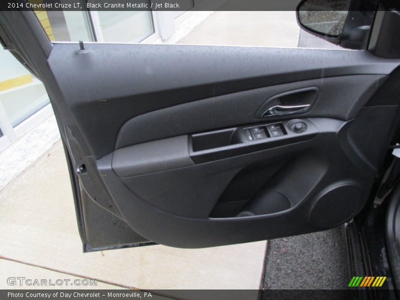 Black Granite Metallic / Jet Black 2014 Chevrolet Cruze LT