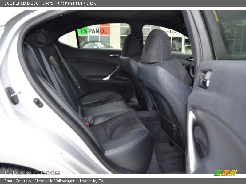 Tungsten Pearl / Black 2011 Lexus IS 250 F Sport