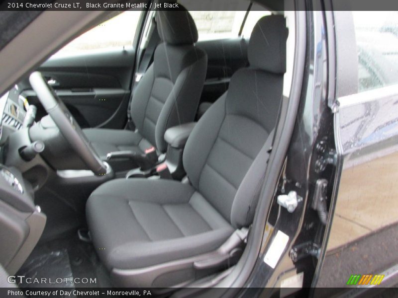 Black Granite Metallic / Jet Black 2014 Chevrolet Cruze LT