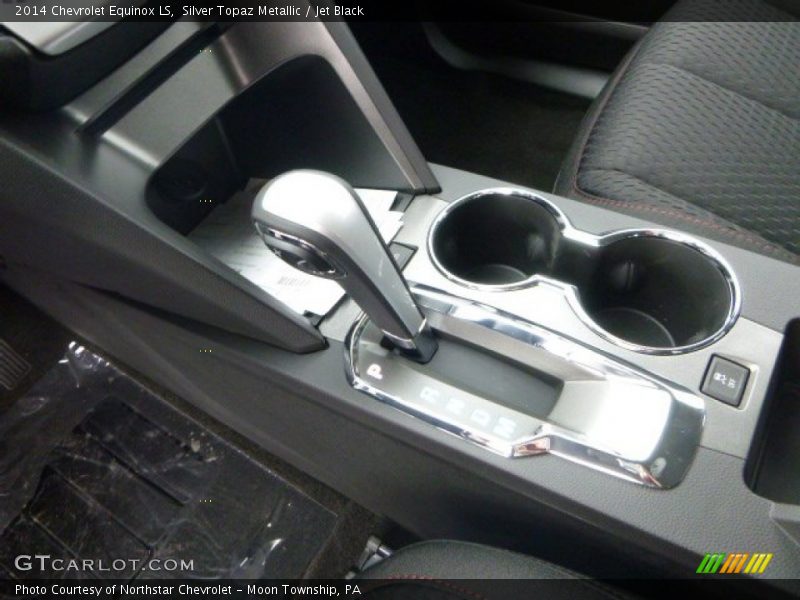 Silver Topaz Metallic / Jet Black 2014 Chevrolet Equinox LS