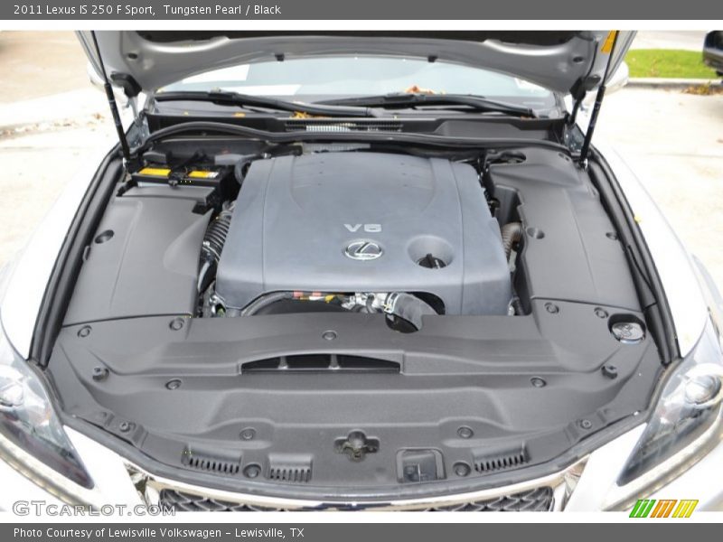 Tungsten Pearl / Black 2011 Lexus IS 250 F Sport