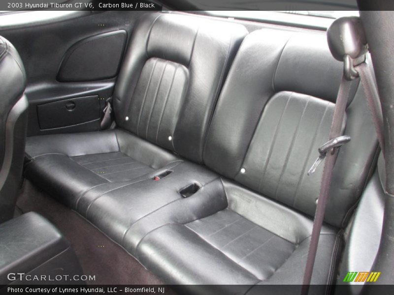 Carbon Blue / Black 2003 Hyundai Tiburon GT V6