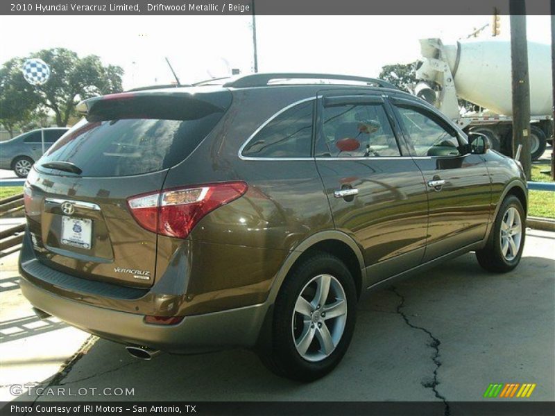 Driftwood Metallic / Beige 2010 Hyundai Veracruz Limited